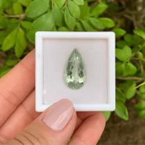 Prasiolita Gota 9,73ct Prasiolita Gota 9,73ct