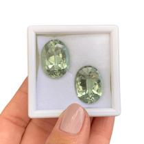 Prasiolita Oval Par 37,41ct Prasiolita Oval Par 37,41ct