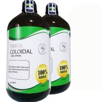 Prata 20ppm 1 Litro 2 Unidades Universe MBS Nanoscience - Universe Nanoscience Prata 20ppm 1 Litro 2 Unidades Universe MBS Nanoscience - Universe Nanoscience