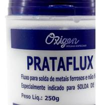 Prata fluxo para solda peso 250gramas marca oxigem