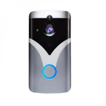 Prata Wireless Video Doorbell Camera-98 (tamanho único) - generic