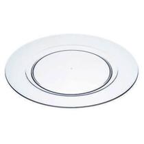 Pratão Kos Em Acrílico Cristal Sousplas