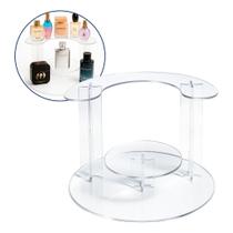 Prateleira 3 Andares Display Vitrine Balcão Loja Suporte Decoração Versátil Doces Joias Expositor