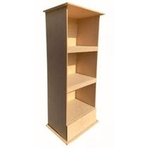 Prateleira 3 Andares E 1 Gaveta- Escritório, Sala, Recepção