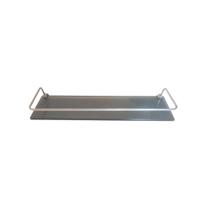 Prateleira 40 X 10 Em Vidro 8mm Com Aramado. Prateleira 40 X 10 Em Vidro 8mm Com Aramado.