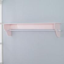 Prateleira 60 Cm Porta Fraldas Varão Quarto De Bebê - Mdf 60cm Prateleira 60 Cm Porta Fraldas Varão Quarto De Bebê - Mdf 60cm