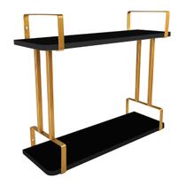 Prateleira 60x20 Decoração Sala Escritório Quarto Imperial