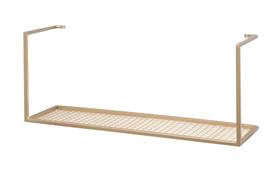 Prateleira Angra 60cm Estilo Industrial Metal Cozinha Quarto Sala Decorativa Colorido Dourado