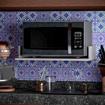 Prateleira Apoio Para Micro ondas Forno Elétrico Mdf Moderno Fácil Montagem