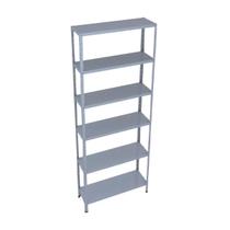 Prateleira Armário Estante Aço 6 Bandejas 60 cm Slim Prateleira Armário Estante Aço 6 Bandejas 60 cm Slim