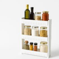 Prateleira Armário Multiuso Com Rodinhas Organizador de Cozinha Banheiro e Lavanderia 3 e 2 andares facil de montar Prateleira Armário Multiuso Com Rodinhas Organizador de Cozinha Banheiro e Lavanderia 3 e 2 andares facil de montar