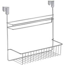 Prateleira Arthi Porta Rolo Organiza Cromado 1858
