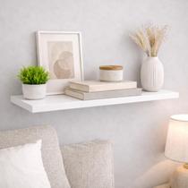 Prateleira Avulsa Madeira Parede Suspensa Decoracao Branca Cozinha Quarto Banheiro Nicho Simples Leve Compacta Organizadora Moderna Prateleira Avulsa Madeira Parede Suspensa Decoracao Branca Cozinha Quarto Banheiro Nicho Simples Leve Compacta Organizadora Moderna