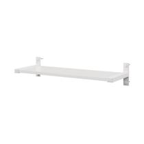 Prateleira Belle Em Mdp 1,5cm Branco 20x60cm Acompanha Suporte Tucano Fixacao