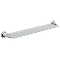 Prateleira Blukit POP Cromada Vidro 50 cm Liga Cobre - 291105
