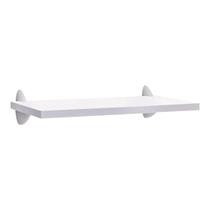 Prateleira Branca 18 mm 20 x 60 cm Com Suporte Bico Tucano - FP