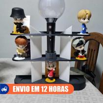 Prateleira BTSARMY para os Bonecos TinyTAN do Mc KPOP Suporte Lightstick Edição Especial Army Bomb