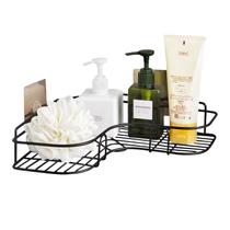 Prateleira Canto Cantoneira em L Adesiva para Banheiro Metal Prateleira Canto Cantoneira em L Adesiva para Banheiro Metal