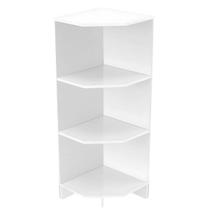 Prateleira Cantoneira Multiuso Lojas Casas MDF 40x98x40cm