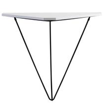 Prateleira Com Suporte Aramado Floreira Triangular Tri Grafite Prateleira Com Suporte Aramado Floreira Triangular Tri Grafite