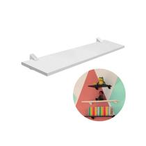 Prateleira Com Suporte Decorativa Para Casa 100x20 Decoração