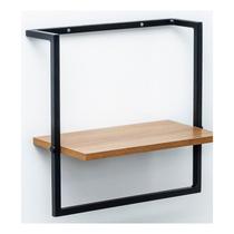 Prateleira Com Suporte Decorativo 40 X 40 Cm Mel Prateleira Com Suporte Decorativo 40 X 40 Cm Mel