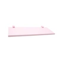 Prateleira Concept Madeira Rosa Kids C/ Suporte 15cm X 40cm - Majestic