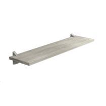 PRATELEIRA CONCRETO CONCEPT ME LEVE 1,2x20x80cm SUPORTE CINZA PRAT-K