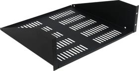 Prateleira de acessórios ventilados para montagem em rack Gator GRW-SHELFVNT3 Prateleira de acessórios ventilados para montagem em rack Gator GRW-SHELFVNT3