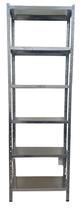 Prateleira De Aço Galvanizado 60 Cm Com 6 Bandejas