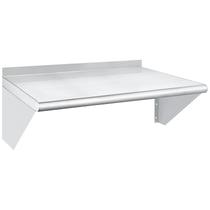 Prateleira de aço inoxidável HARDURA 18x24cm 135kg com Backsplash