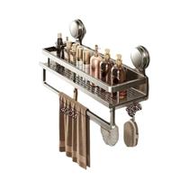 Prateleira De Armazenamento Com Ventosas Para Banheiro, Organizador De Lavabo Sem Perfuração