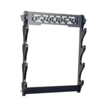 Prateleira De Armazenamento De Katana De Madeira De 8 Camadas, Suporte De Parede Para Espada Prateleira De Armazenamento De Katana De Madeira De 8 Camadas, Suporte De Parede Para Espada