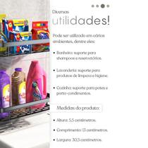 Prateleira de Banheiro PREMIUM Porta Shampoo Sabonete Condicionadores E Cosmeticos Porta Tempero Prateleira de Banheiro PREMIUM Porta Shampoo Sabonete Condicionadores E Cosmeticos Porta Tempero