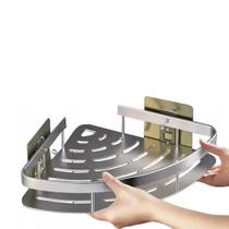 Prateleira de Canto Adesiva de Alumínio - Cosy