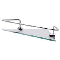Prateleira de Canto em Vidro Cromada Standard 002916 Jackwal