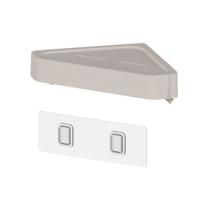 Prateleira de Canto para Banheiro Eleve Bege - Ou