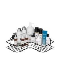 Prateleira De Canto Para Banheiro Sem Furos, Suporte De Armazenamento Montado Na Parede, Organizador