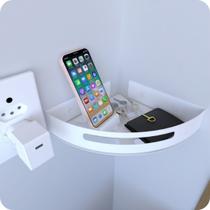 Prateleira de Canto Para Quarto Inox Branca Multiuso Prateleira de Canto Para Quarto Inox Branca Multiuso