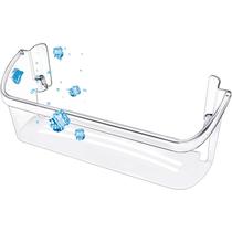 Prateleira de compartimento de porta de geladeira SENMEDO 242126602, pacote com 2 Prateleira de compartimento de porta de geladeira SENMEDO 242126602, pacote com 2