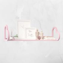 Prateleira De Coração Nicho MDF para Livros/ Revistas - Várias Cores