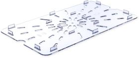 Prateleira de drenagem Carlisle FoodService StorPlus Full Size Clear Prateleira de drenagem Carlisle FoodService StorPlus Full Size Clear