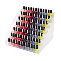 Prateleira de esmaltes Wadrac, 7 camadas, óleos essenciais, acrílico Prateleira de esmaltes Wadrac, 7 camadas, óleos essenciais, acrílico