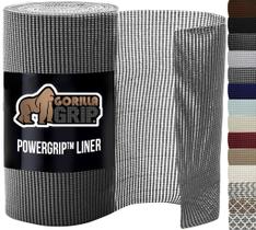 Prateleira de gaveta e forro de armário GORILLA GRIP PowerGrip Grey Prateleira de gaveta e forro de armário GORILLA GRIP PowerGrip Grey