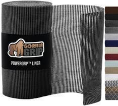 Prateleira de gaveta e forro de armário Gorilla Grip PowerGrip Prateleira de gaveta e forro de armário Gorilla Grip PowerGrip
