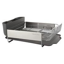 Prateleira de louça KitchenAid de grande capacidade resistente à ferrugem cinza Prateleira de louça KitchenAid de grande capacidade resistente à ferrugem cinza