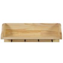 Prateleira de madeira maciça 60 x 21 x 17 Acacia Prateleira de madeira maciça 60 x 21 x 17 Acacia
