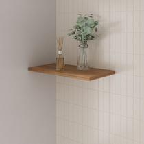 Prateleira de Mdf Fit 60 Cm com Suporte Marrom Larnaca