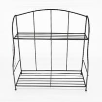 Prateleira de metal Classic Double Deck Prateleira de metal Classic Double Deck