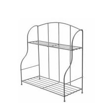 Prateleira de Metal Classic Double Deck Cinza Urban